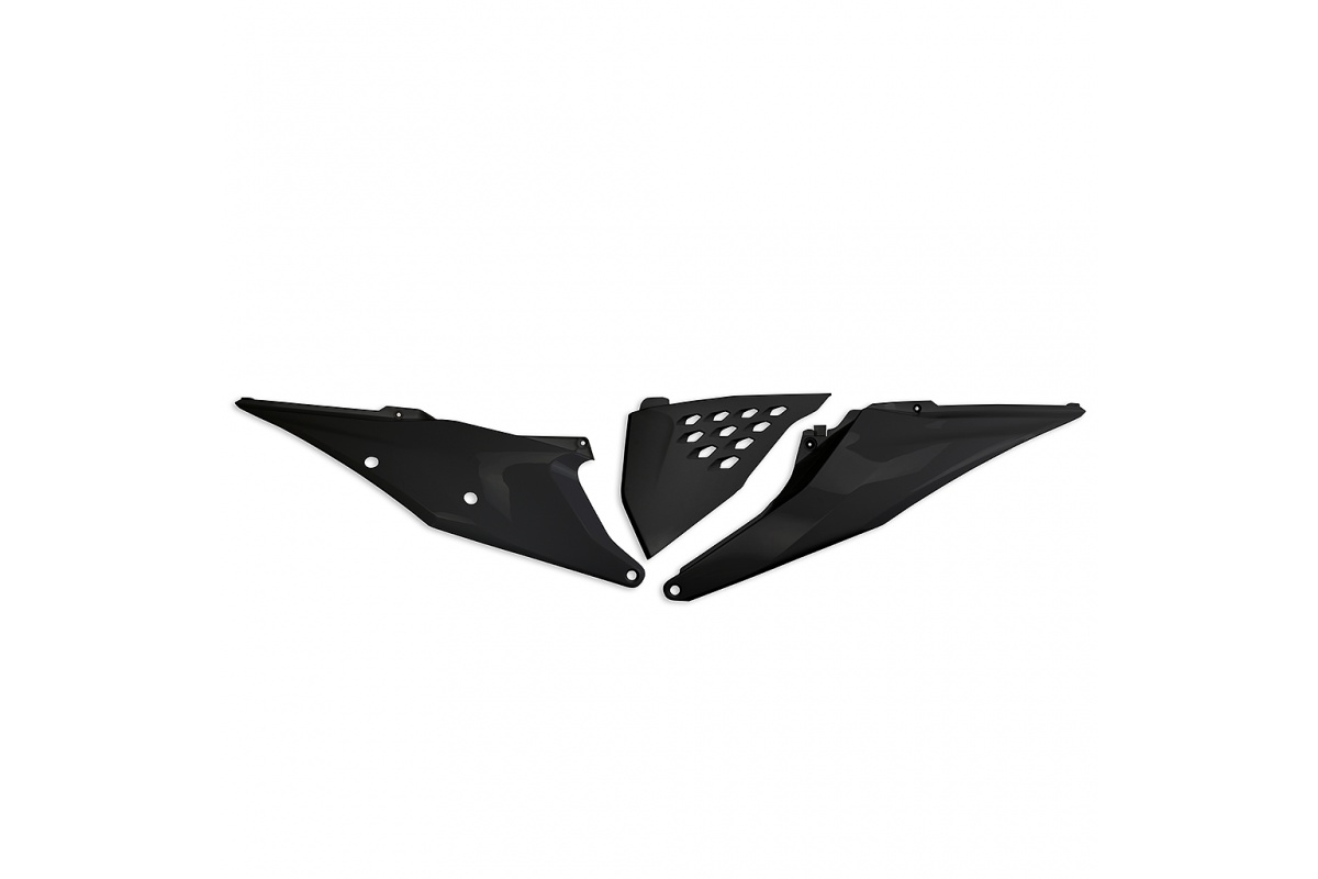 Side panels / Vented - black - Ktm - REPLICA PLASTICS - KT05004-001 - UFO Plast