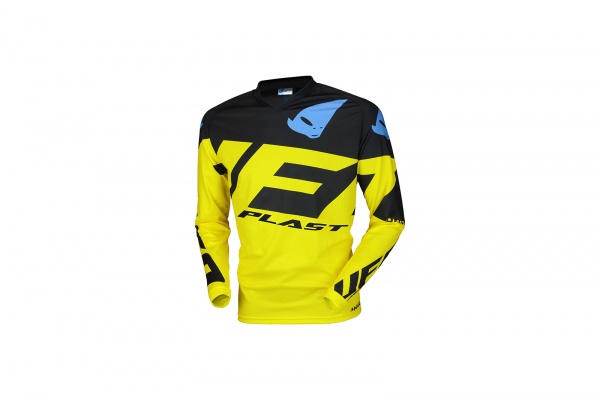 Motocross Mizar kid jersey neon yellow - Jersey - MG04438-D - UFO Plast
