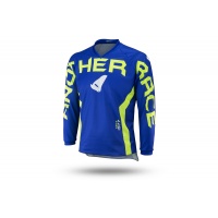 Motocross Another Race jersey for kids blue and neon green - CLOTHING - MG04485-C - UFO Plast