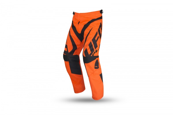 Motocross Another Race pants neon orange and black for kids - NEW PRODUCTS - PI04484-FFLU - UFO Plast