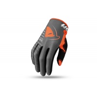 E-bike Skill Kimura gloves for kids grey and neon orange - Gloves - GU04501-EF - UFO Plast