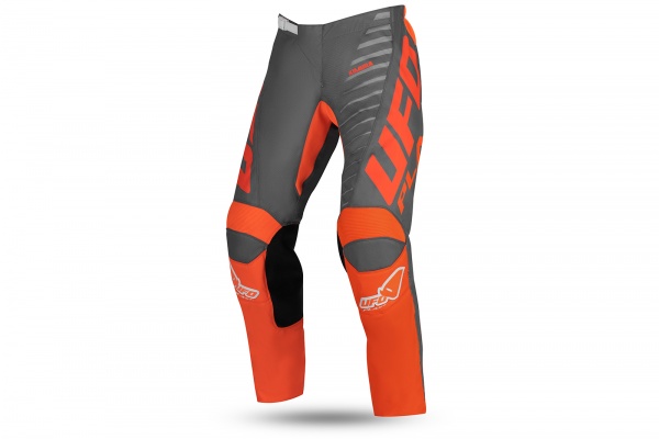 Motocross Kimura pants grey and orange - NEW PRODUCTS - PI04491-EF - UFO Plast
