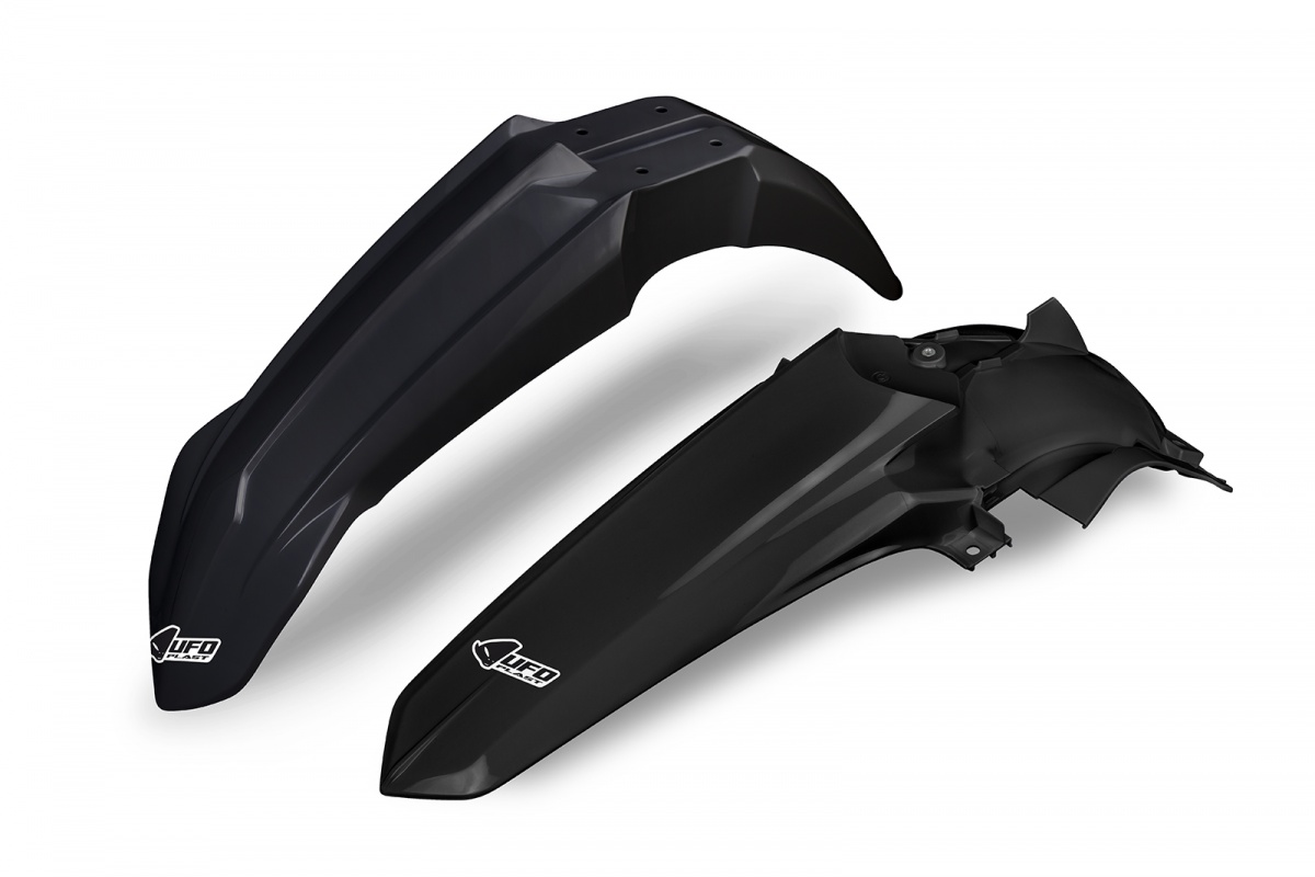 Fenders Kit black for Yamaha YZ 125 (2022-25) - YZ 250 (2022-25) - REPLICA PLASTICS - YAFK324-001 - Ufo Plast