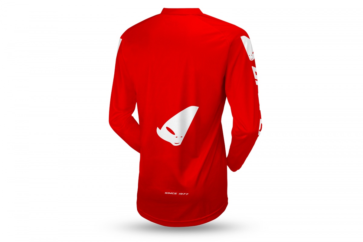 Motocross Radial jersey for kids red - Home - MG04531-B - UFO Plast