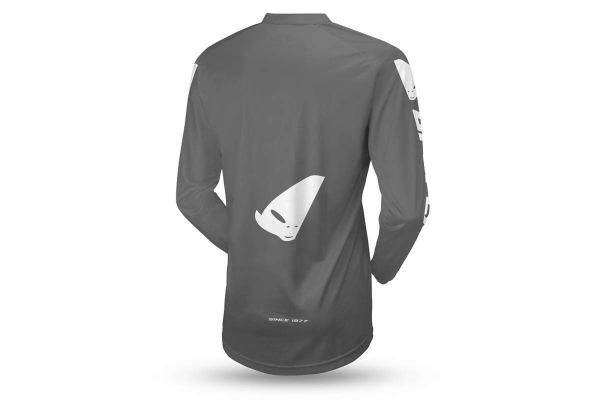 Motocross Radial jersey for kids grey - Home - MG04531-E - UFO Plast