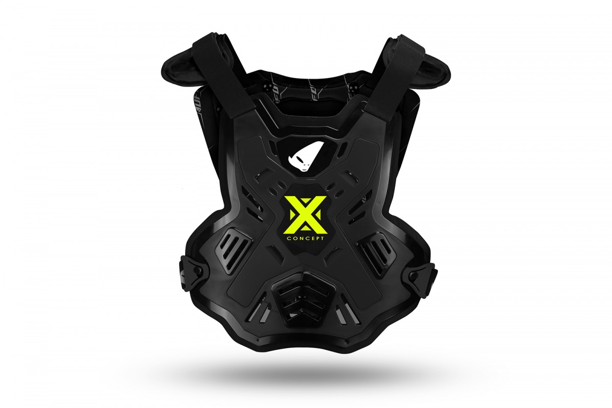 Motocross X-Concept Chest Protector without shoulders black - PROTECTION - BP03001-KK - UFO Plast