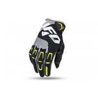 Motocross Iridium Gloves black and neon yellow - Gloves - GU04535-KD - UFO Plast