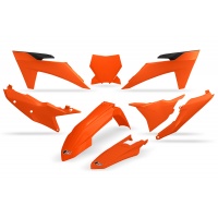 Plastic Kit orange compatible Ktm SX 250/XC 250 - SX 125/XC 125 - SX-F 350/XCF 350 - SX-F 450/XCF 450 - SX 300/XC 300 - SX-F....