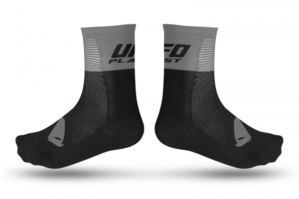 Mountain bike Socks black and gray - Socks - SO15001-K - Ufo Plast