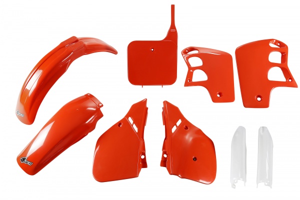 Full plastic kit Honda - orange CR 90 - REPLICA PLASTICS - HOKIT091F-121 - UFO Plast