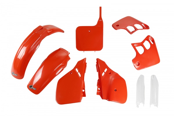 Full plastic kit Honda - orange CR 90 - REPLICA PLASTICS - HOKIT092F-121 - UFO Plast