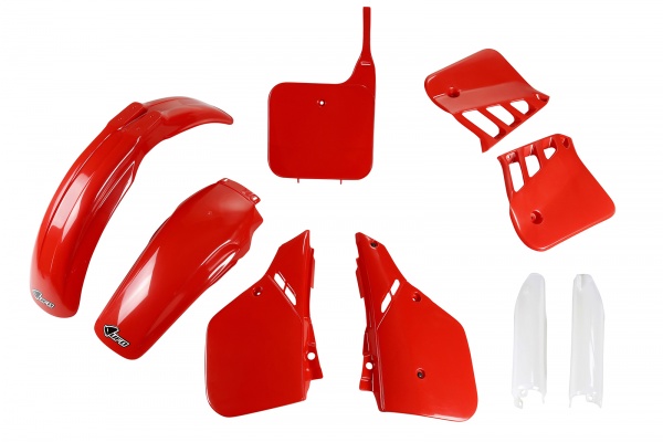 Full plastic kit Honda - red - REPLICA PLASTICS - HOKIT093F-061 - UFO Plast