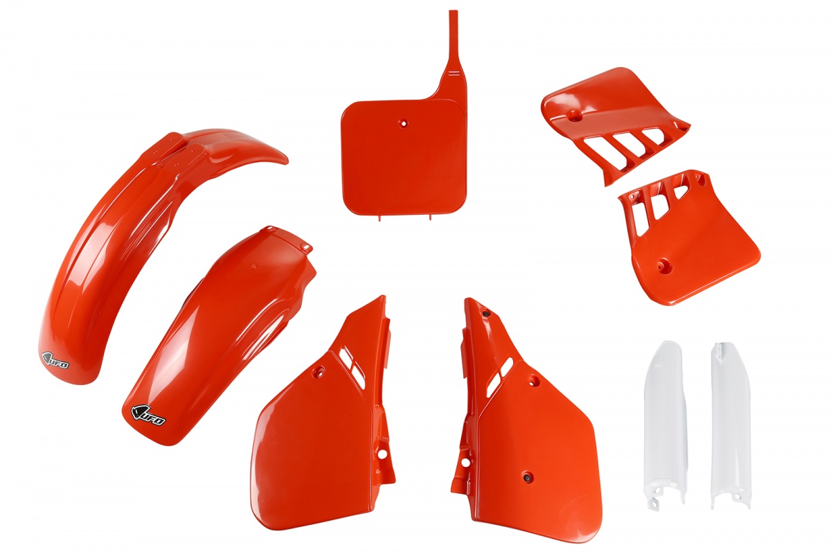 Full Plastic Kit OEM Color for Honda CR 250 (1987) - REPLICA PLASTICS - HOKIT093F-999 - Ufo Plast