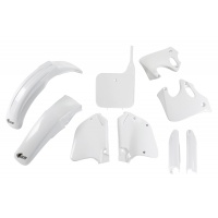 Full Plastic Kit white for Honda CR 125 (1993-94) - CR 250 (1992-94) - REPLICA PLASTICS - HOKIT096F-041 - Ufo Plast Full Plastic Kit white for Honda CR 125 (1993-94) - CR 250 (1992-94) - REPLICA PLASTICS - HOKIT096F-041 - Ufo Plast