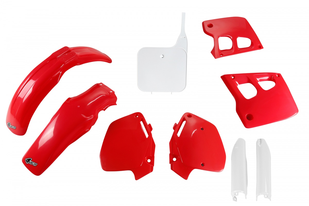 Full Plastic Kit OEM Color 92 for Honda CR 125 (1991-92) - REPLICA PLASTICS - HOKIT097F-999W - Ufo Plast