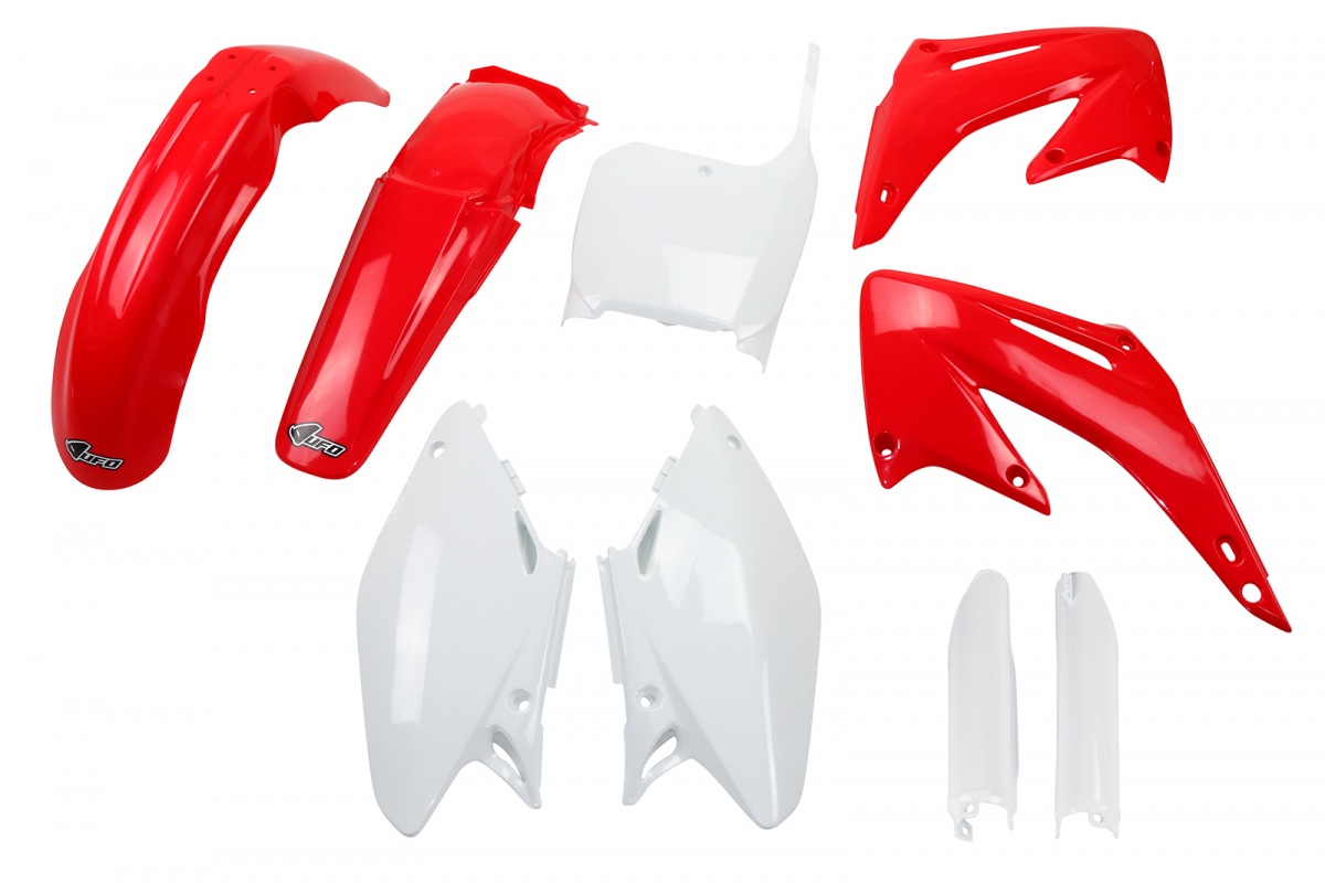 Full Plastic Kit OEM Color for Honda CR 125 (2002-03) - CR 250 (2002-03) - REPLICA PLASTICS - HOKIT101F-999 - Ufo Plast