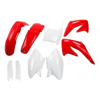 Full Plastic Kit OEM Color for Honda CRF 450R (2002-03) - REPLICA PLASTICS - HOKIT106F-999 - Ufo Plast