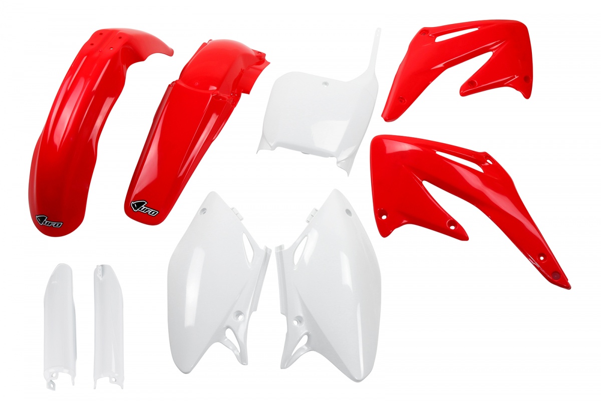 Full Plastic Kit OEM Color for Honda CRF 450R (2002-03) - REPLICA PLASTICS - HOKIT106F-999 - Ufo Plast