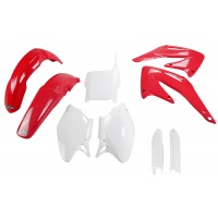 Full Plastic Kit OEM Color for Honda CRF 450R (2004) - REPLICA PLASTICS - HOKIT107F-999 - Ufo Plast