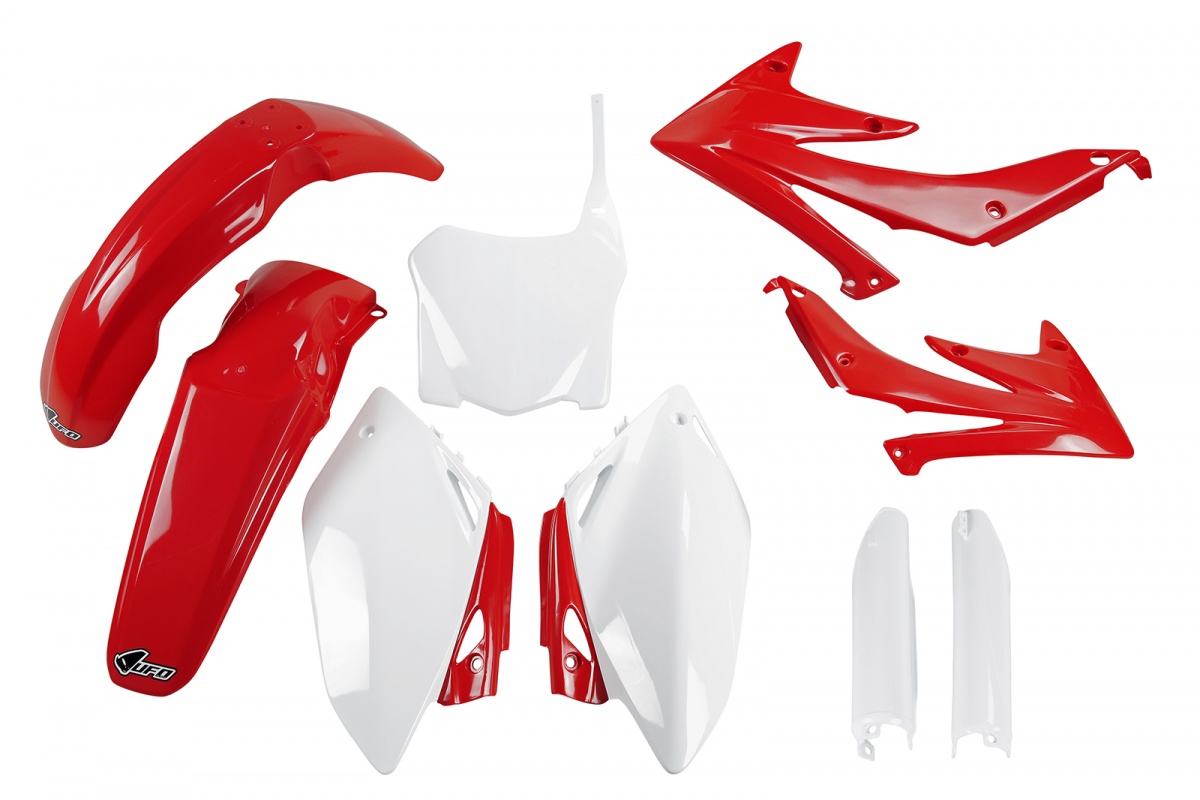 Full Plastic Kit OEM Color for Honda CRF 450R (2008) - REPLICA PLASTICS - HOKIT110BF-999 - Ufo Plast