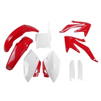 Full Plastic Kit OEM Color for Honda CRF 450R (2007) - REPLICA PLASTICS - HOKIT110F-999 - Ufo Plast