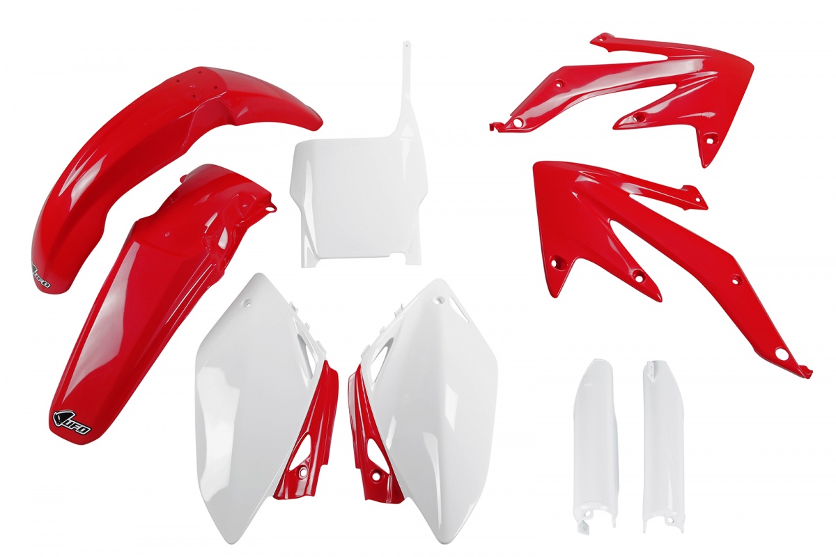 Full Plastic Kit OEM Color for Honda CRF 450R (2007) - REPLICA PLASTICS - HOKIT110F-999 - Ufo Plast