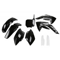 Full Plastic Kit black for Honda CRF 150R (2007-25) - REPLICA PLASTICS - HOKIT111F-001 - Ufo Plast