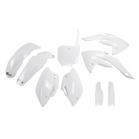 Full Plastic Kit white for Honda CRF 150R (2007-25) - REPLICA PLASTICS - HOKIT111F-041 - Ufo Plast