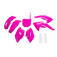 Full Plastic Kit neon pink for Honda CRF 150R (2007-25) - REPLICA PLASTICS - HOKIT111F-P - Ufo Plast Full Plastic Kit neon pink for Honda CRF 150R (2007-25) - REPLICA PLASTICS - HOKIT111F-P - Ufo Plast