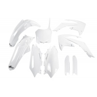 Full Plastic Kit white for Honda CRF 250R (2010) - CRF 450R (2009-10) - REPLICA PLASTICS - HOKIT113F-041 - Ufo Plast