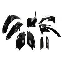 Full Plastic Kit black for Honda CRF 250R (2011-13) - CRF 450R (2011-12) - REPLICA PLASTICS - HOKIT115F-001 - Ufo Plast Full Plastic Kit black for Honda CRF 250R (2011-13) - CRF 450R (2011-12) - REPLICA PLASTICS - HOKIT115F-001 - Ufo Plast
