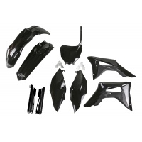 Full Plastic Kit black for Honda CRF 250R (2018-21) - CRF 450R (2017-20) - REPLICA PLASTICS - HOKIT119F-001 - Ufo Plast Full Plastic Kit black for Honda CRF 250R (2018-21) - CRF 450R (2017-20) - REPLICA PLASTICS - HOKIT119F-001 - Ufo Plast