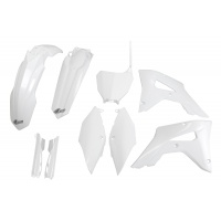 Full Plastic Kit white for Honda CRF 250RX (2019-21) - CRF 450RX (2017-20) - REPLICA PLASTICS - HOKIT120F-041 - Ufo Plast