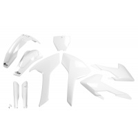 Plastic full kit / No TC 250 16 Husqvarna - white 041 - REPLICA PLASTICS - HUKIT616F-041 - UFO Plast