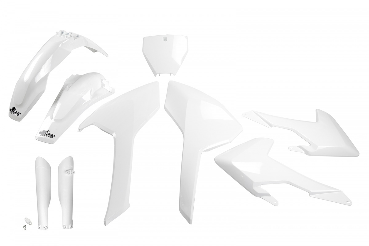 Full Plastic Kit OEM Color 17-18 for Husqvarna TC 250 - TC 125 - FC 250 - FC 350 - FC 450 - TC 300 - REPLICA PLASTICS - HUKIT...