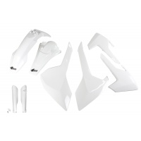 Full Plastic Kit white for Husqvarna TE 250 - TE 125 - FE 250 - TE 300 - FE 350 - FE 450 - TX 125 - TX 250 - TX 300 - REPLICA...