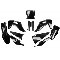 Full Plastic Kit black for Husqvarna TC 250 - TC 125 - FC 250 - FC 350 - FC 450 - TX 125 - TX 250 - TX 300 - REPLICA PLASTICS...