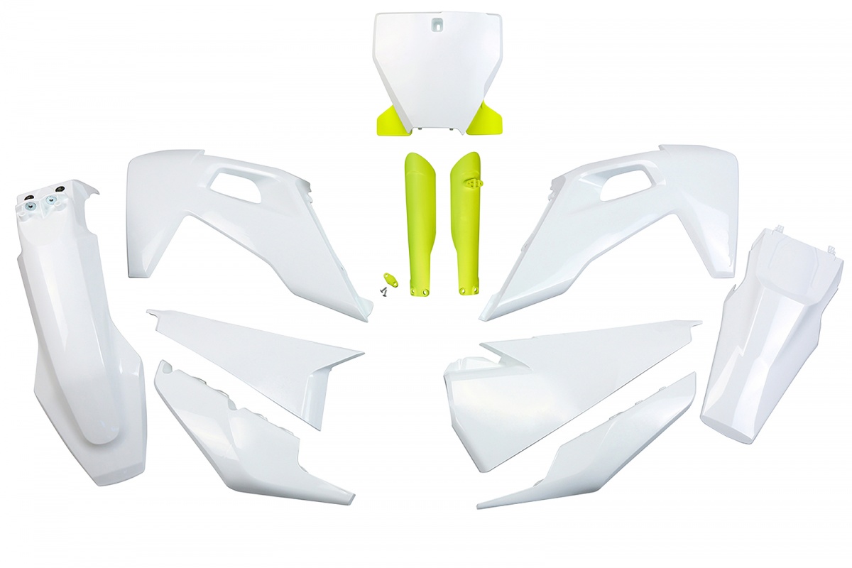 Full Plastic Kit OEM Color 19 for Husqvarna TC 250 - TC 125 - FC 250 - FC 350 - FC 450 - TX 125 - TX 250 - TX 300 - REPLICA P...