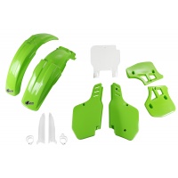 Full Plastic Kit OEM Color for Kawasaki KX 500 (1993-95) - REPLICA PLASTICS - KAKIT187F-999 - Ufo Plast