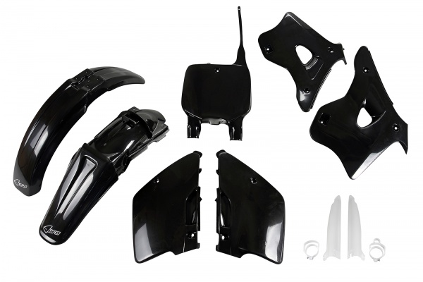 Full plastic kit Kawasaki - black - REPLICA PLASTICS - KAKIT192F-001 - UFO Plast