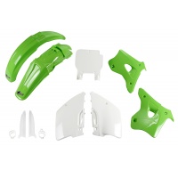 Full Plastic Kit OEM Color for Kawasaki KX 125 (1994-95) - KX 250 (1994-95) - REPLICA PLASTICS - KAKIT193F-999 - Ufo Plast