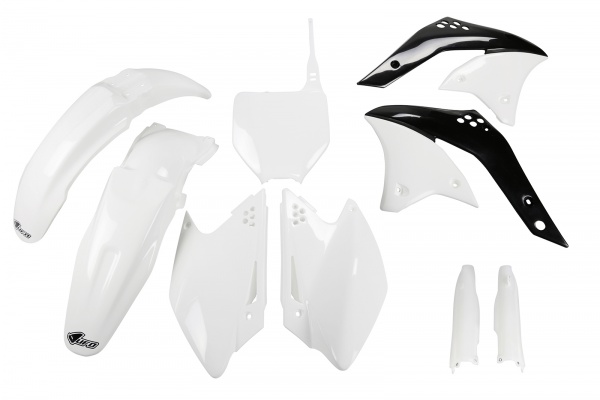 Full plastic kit Kawasaki - white - REPLICA PLASTICS - KAKIT204F-047 - UFO Plast