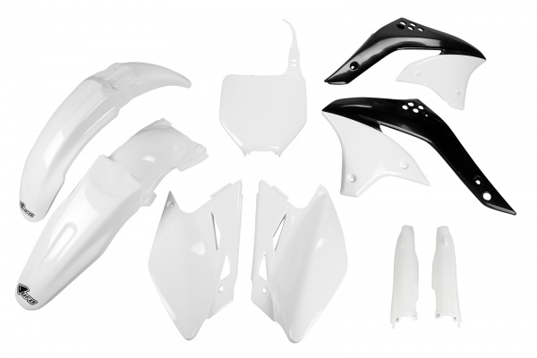 Full plastic kit Kawasaki - white - REPLICA PLASTICS - KAKIT205F-047 - UFO Plast