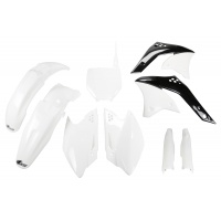 Full Plastic Kit white for Kawasaki KXF 250 (2008) - REPLICA PLASTICS - KAKIT210F-047 - Ufo Plast