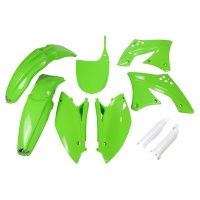 Full plastic kit Kawasaki - green - REPLICA PLASTICS - KAKIT212F-026 - UFO Plast