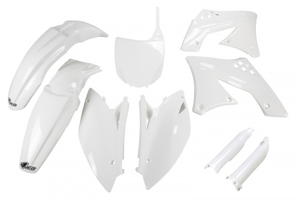 Full plastic kit Kawasaki - white - REPLICA PLASTICS - KAKIT212F-047 - UFO Plast