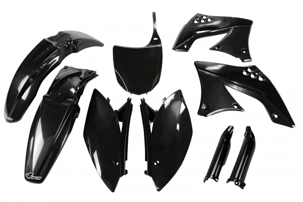 Full plastic kit Kawasaki - black - REPLICA PLASTICS - KAKIT213F-001 - UFO Plast