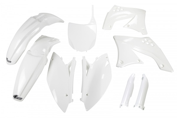 Full plastic kit Kawasaki - white - REPLICA PLASTICS - KAKIT213F-047 - UFO Plast