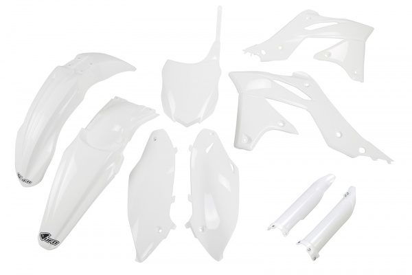 Full plastic kit Kawasaki - white - REPLICA PLASTICS - KAKIT219F-047 - UFO Plast