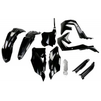 Full Plastic Kit black for Kawasaki KXF 250 (2021-24) - KXF 450 (2019-23) - REPLICA PLASTICS - KAKIT227F-001 - Ufo Plast Full Plastic Kit black for Kawasaki KXF 250 (2021-24) - KXF 450 (2019-23) - REPLICA PLASTICS - KAKIT227F-001 - Ufo Plast